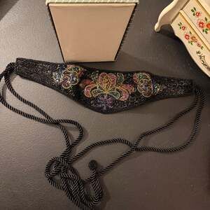 Lillian Vernon Vintage Multicolor Beaded Belt